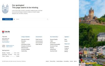 Error 404 Layout