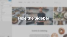 Hide Sidebar Documentation Video for WordPress