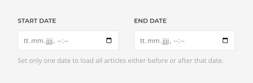 Fixed date