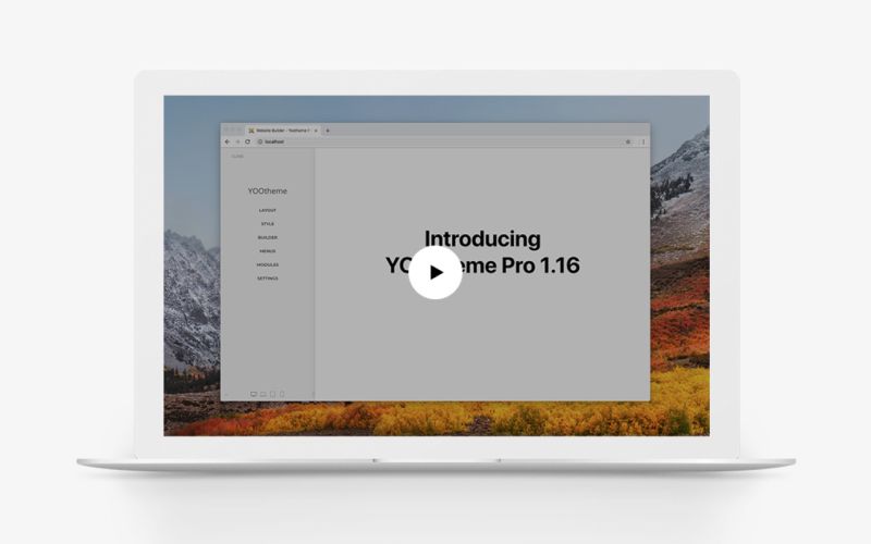 YOOtheme Pro 1.16 release post
