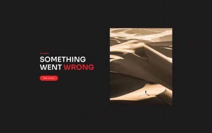 Dennis Miller WordPress Theme Error 404 Layout