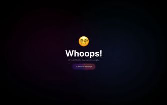 Error 404 Layout