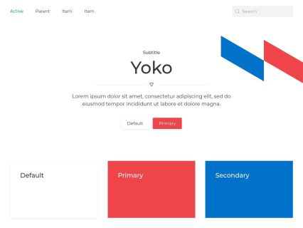 Yoko Joomla Template Default Style