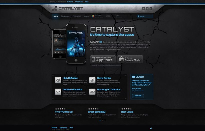 Catalyst WordPress Theme