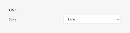 Quotation link style