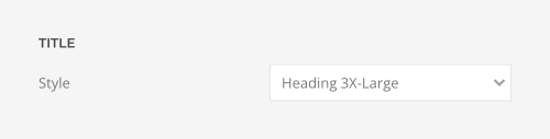3xl heading