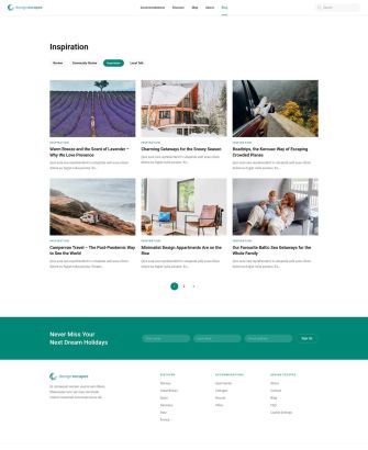 Post Category Layout