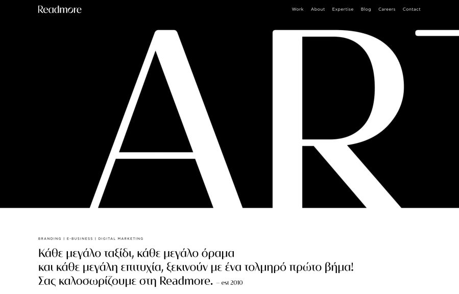 Readmore Creative Work Example