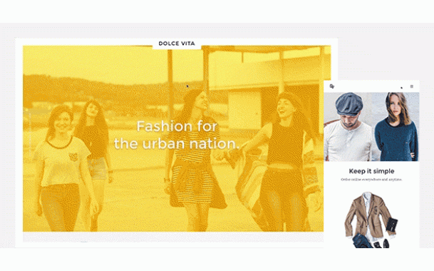Dolce Vita Theme – May 2016 YOOtheme club theme