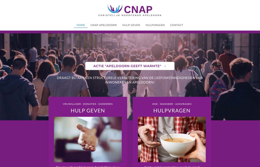 De Webteur Webdesign Work Example