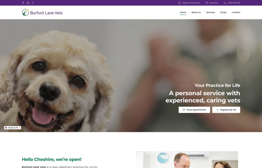 Concom Web Design Work Example