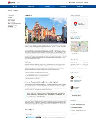 Authority Post Layout