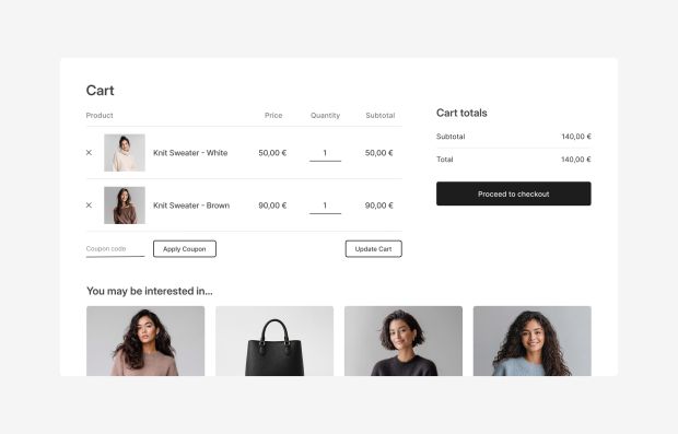WooCommerce Pages
