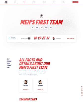 Team Post Layout