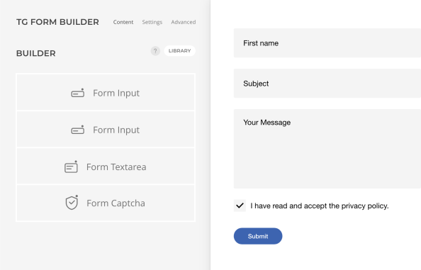 Form Builder for YOOtheme Pro page builder