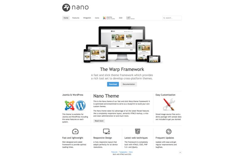 Nano 2 WordPress Theme