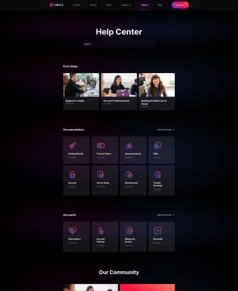 Support Layout
