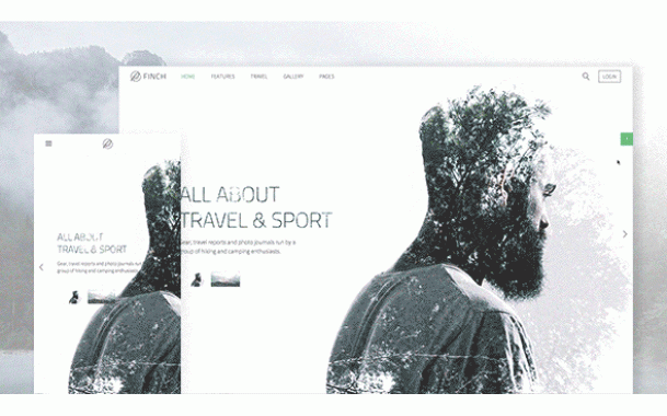 Finch Theme – November 2015 YOOtheme club theme