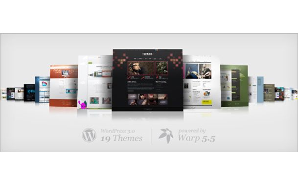 19 Themes for WordPress – Our theme collection has grown