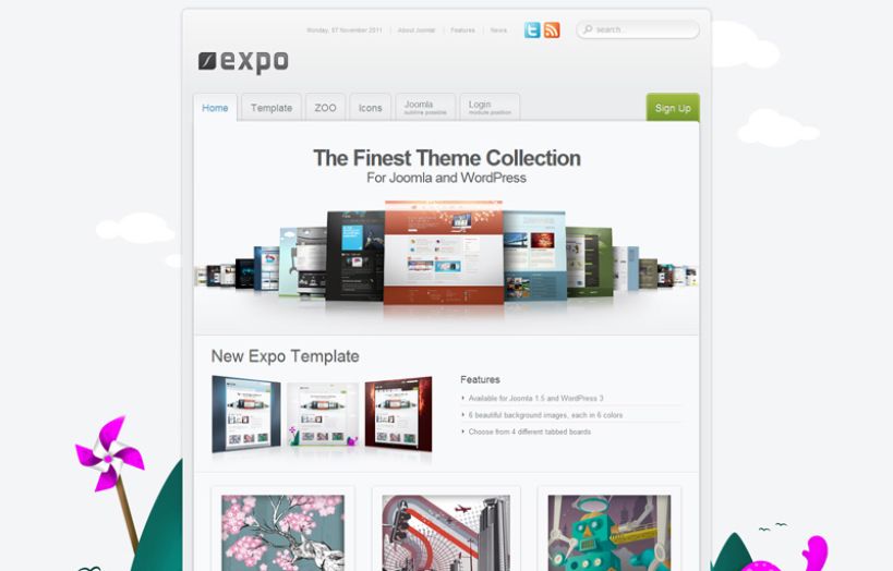 Expo WordPress Theme