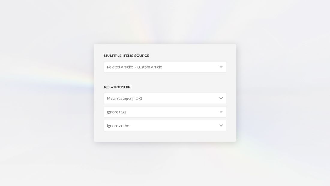 Related Sources by Taxonomies and Users