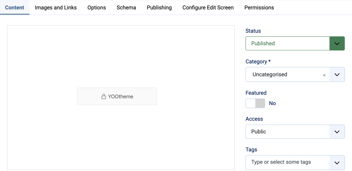 Restrict access in YOOtheme Pro page