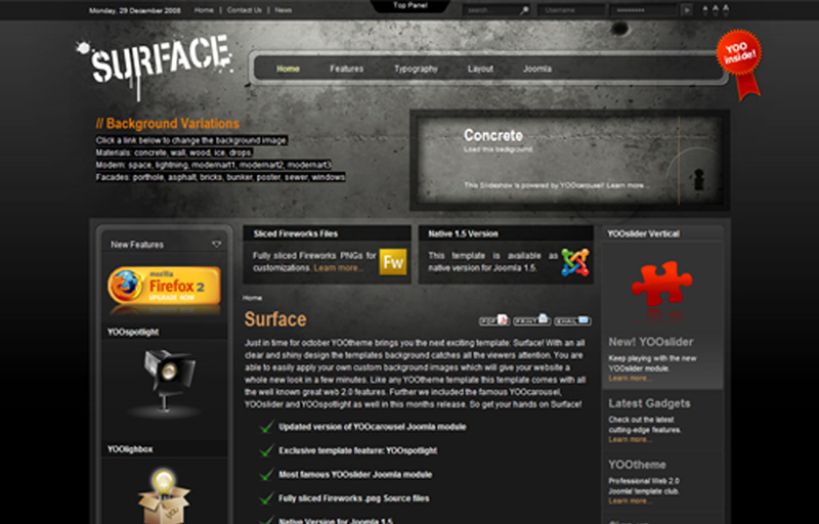 Surface WordPress Theme