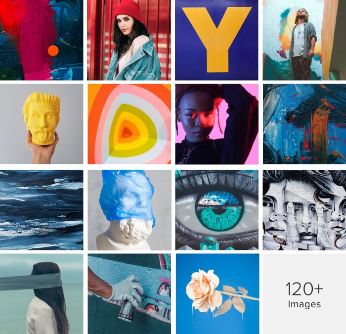 More than 120+ lovingly curated and free-to-use images