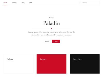 Paladin WordPress Theme Default Style