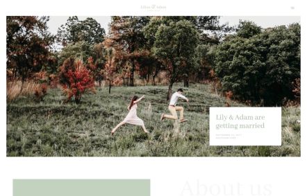 Lilian Joomla template Home Page in White Green Style