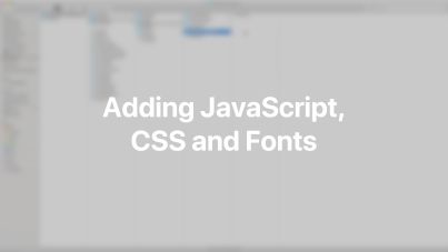 JavaScript, CSS and Fonts Documentation Video for WordPress