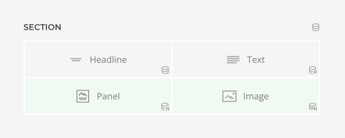 Content sources status icons