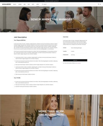 Job Description Layout