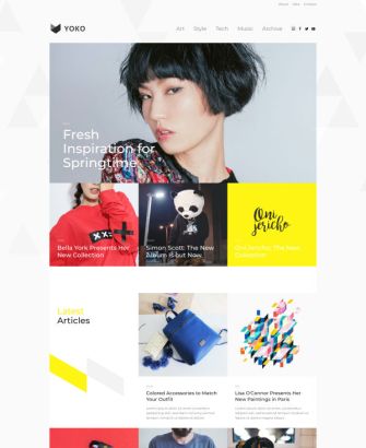 White-Yellow Style