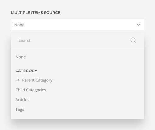 Related category sources