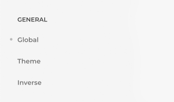 Reset all component options to default