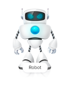 Robot Blue Icon