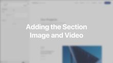 Section Image and Video Documentation Video for WordPress