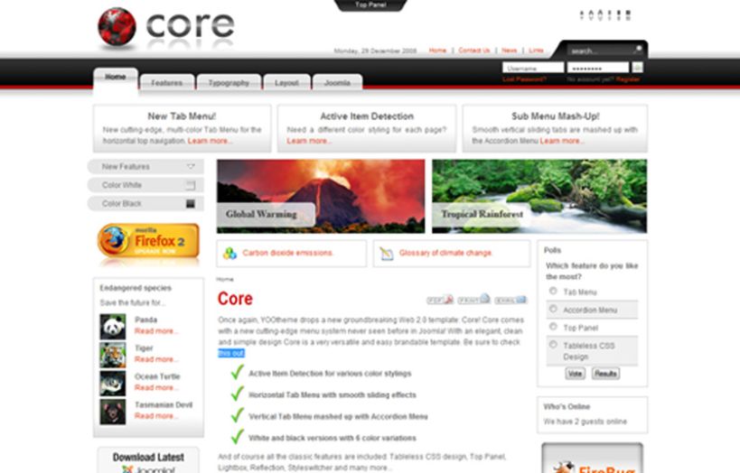 Core WordPress Theme