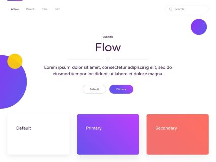 Flow WordPress Theme Default Style