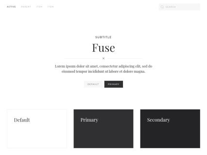 Fuse Joomla Template Default Style