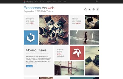 Moreno WordPress Theme Grey Style