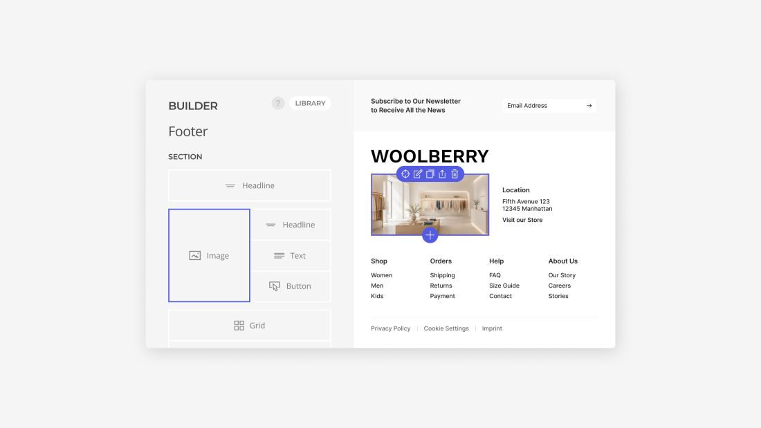 Footer Builder