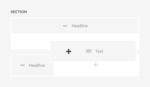 Drag and drop an element