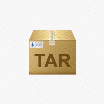 Cardboard Box Tar Icon
