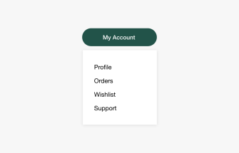 Dropdown Nav Element