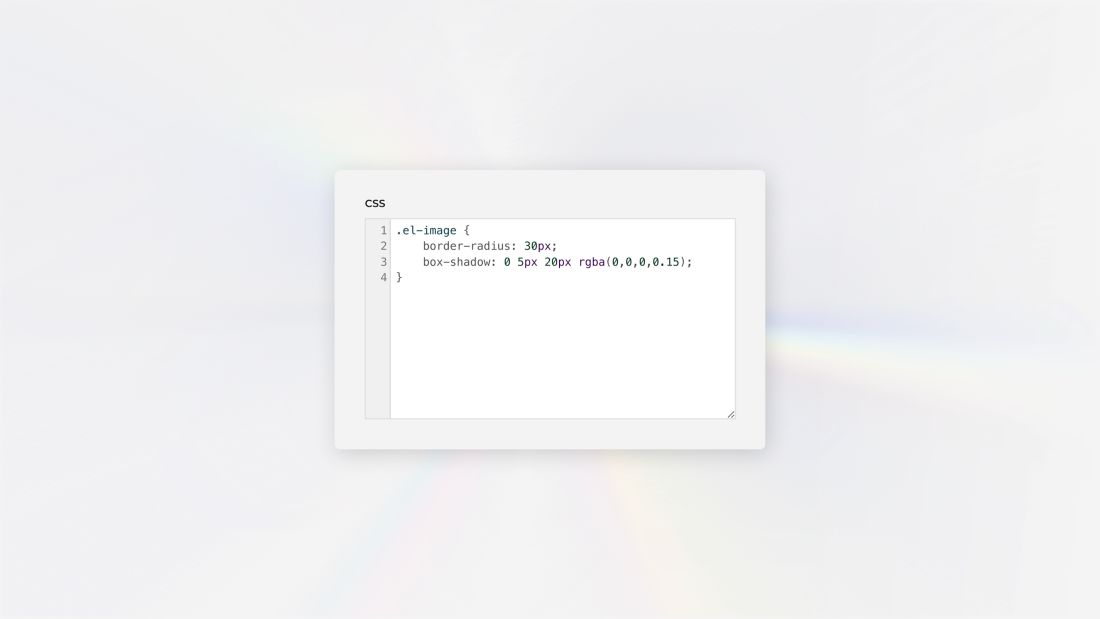 Custom CSS/Less