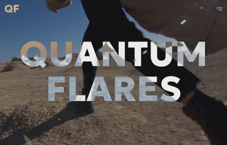 Quantum Flares Joomla template Home Page in Default Style