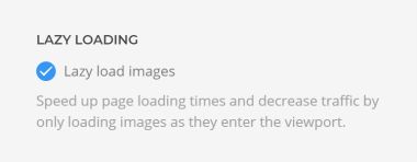 Lazy Loading Images