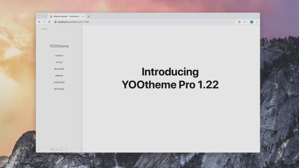 YOOtheme Pro 1.22 Video